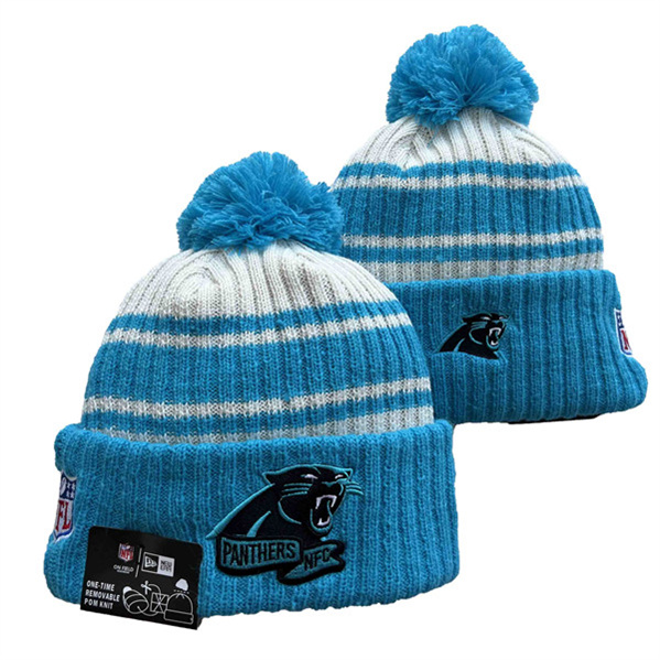 Carolina Panthers knit Hats 028